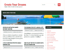 Tablet Screenshot of c8yourdreams.com